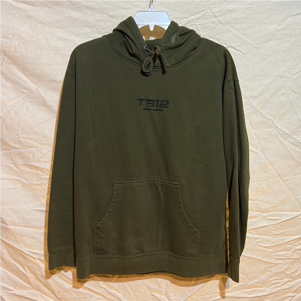 Tom Brady TB12 Green Hoodie